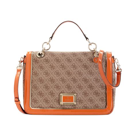 guess handbags orange